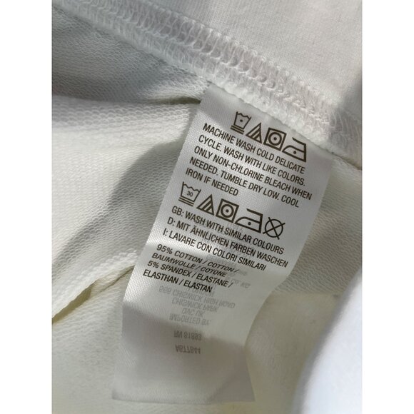 Denim and Co Active Petite French Terry Ankle Pant with Gauze Detail Size Medium - Picture 4 of 6